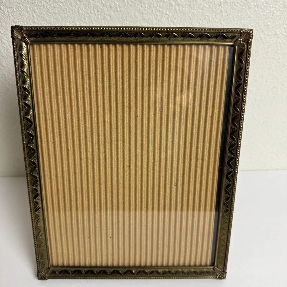 Vintage Metal Picture Frame 8
